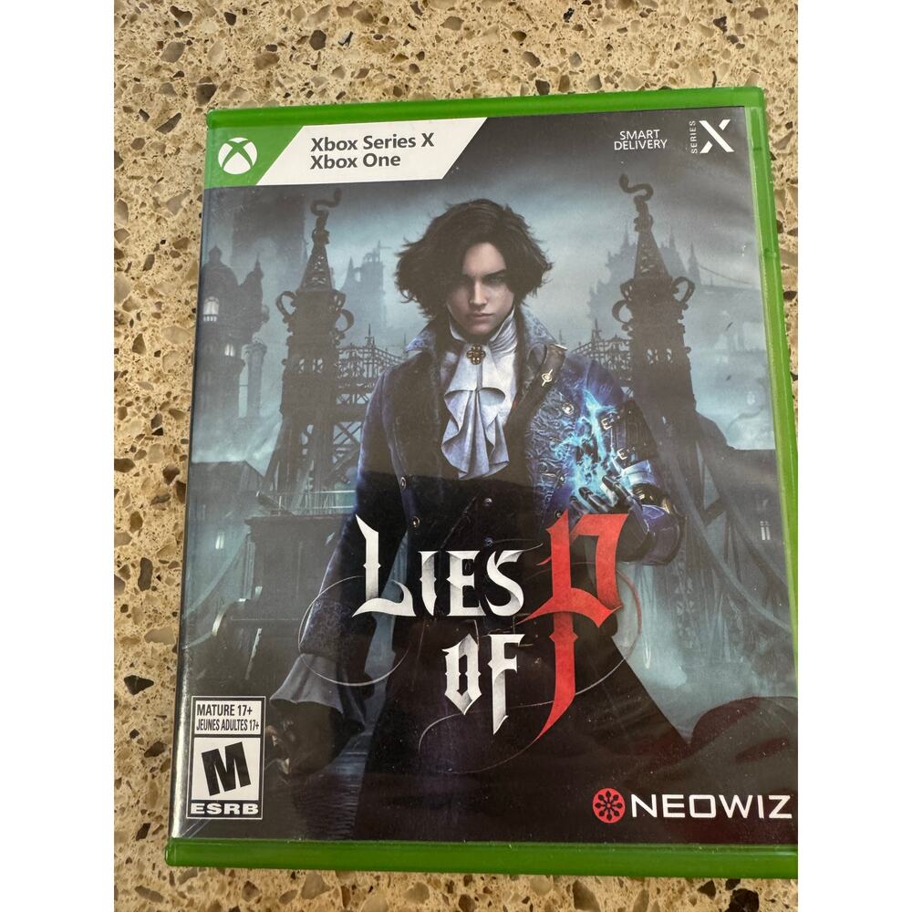 Xbox Series X and Xbox One Lies of P game in box EUC